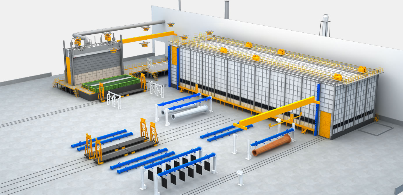 吊鍍鋅生產(chǎn)線